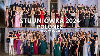 Polonez na Studniówce VI LO w Łodzi [upl. by Letisha257]