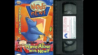 OpeningClosing to Neds Newt  Volume 1 Home Alone with Newt US VHS 1999 [upl. by Elram]