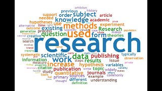 Research Methodology [upl. by Ainitsirk806]