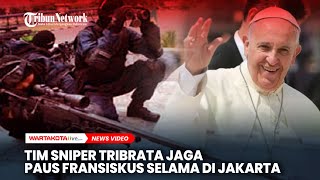 Tim Sniper Jaga Paus Fransiskus Selama di Jakarta [upl. by Dyane]