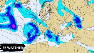 ΚΑΙΡΟΣ  29 Νοεμβρίου 2024  Μοντέλο ECMWF  Υετός  βροχές Καταιγίδες  Στην Ευρώπη [upl. by Livvy623]