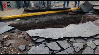 Sí hay responsabilidad del gobierno del estado en el socavón de la avenida Camelinas en Morelia [upl. by Aissak]