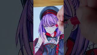 Helena Blavatsky drawing💜  fategrandorder anime drawing art shorts [upl. by Malcom]