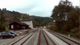 Mühlkreisbahn  Führerstandsmitfahrt von Linz Urfahr nach AigenSchlägl [upl. by Anivid]