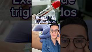 Examen de triglicéridos en sangre lo que debes saber  Dr William Guerrero medicina shorts [upl. by Burr]