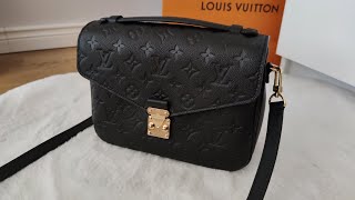 Pochette Metis Empreinte leather unboxing [upl. by Ladnyc148]