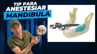 Gran Tip para anestesiar la mandíbula No más dolor al trabajar en un diente inferior [upl. by Webster121]