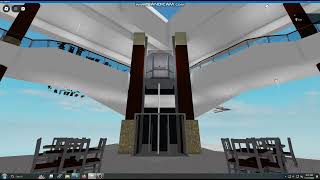 Montgomery A series elevator Towne east Square Mall  Roblox [upl. by Simonette897]