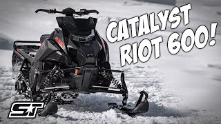 2024 Arctic Cat CATALYST Riot 600 Detailed Snowmobile Overview [upl. by Aloke]