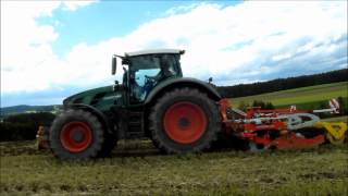 HDScheiben mit Fendt 824 Vario und Pöttinger [upl. by Lucier]