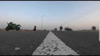 Worlds 1st silent flyby at 350 kmh in Pakistan on H2R  ZS MotoVlog 🔥 [upl. by Annohsal862]