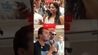 Charlie Kirk SHOCKED after this Student asked a CRAZY question⁉️✅❌ debate charliekirk [upl. by Uaerraj]