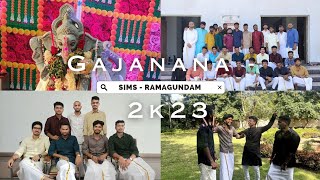 Gajanana2k23  SIMS  RAMAGUNDAM [upl. by Casady]