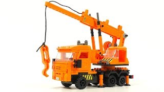 Gorod Masterov 8807 Kamaz Truck Crane  Construction playset for LEGO FANS [upl. by Festatus472]