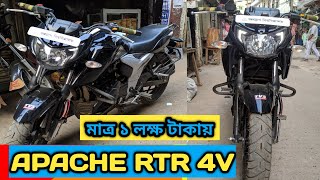 TVS Apache RTR 160 4V fi ABS full details Review  WEN Vlogs [upl. by Amabel]