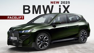 New BMW iX 2025 Facelift  FIRST LOOK at AllElectric BMW iX LCI [upl. by Bobette163]