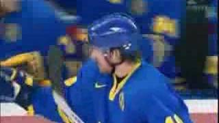 Henrik Zetterberg Scores OL Final Sweden  Finland [upl. by Nairahcaz143]