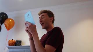 Mark opens his Harry Styles tickets from Zalfie [upl. by Layne]