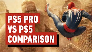 PS5 Pro vs PS5 Gameplay Comparison [upl. by Nahgaem195]