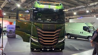 New Iveco SWay 580 HVO 2024 Interior And Exterior  Tramnspotec Logitec Fiera Milano Rho [upl. by Lehcin298]