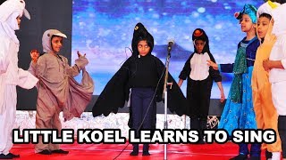 Little Koel learns to sing by Grade 2  Fiesta 2019 Al Burooj International School Bangalore [upl. by Dincolo]