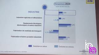 Bilan économique 2023 perspectives 2024 en IDF et chiffre du Commerce extérieur [upl. by Auqenes707]