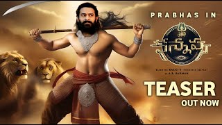 Kannappa Official Teaser  Prabhas  Manchu Vishnu  Mohan Babu  Kannappa Teaser  Kannappa [upl. by Felicio564]