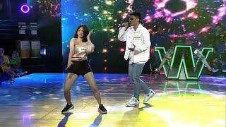 Viral stars LENG amp Matthaios perform CATRIONA on Wowowin LIVE [upl. by Palm98]