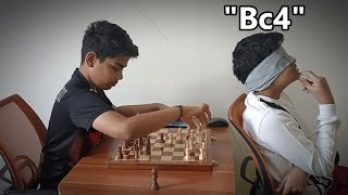 I Played Chess BLINDFOLDED Against My Brother [upl. by Adneral]