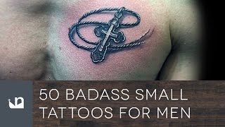 50 Badass Small Tattoos For Men [upl. by Caprice]