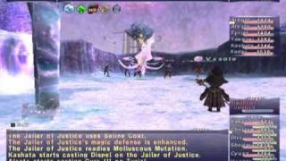 FFXI NM Saga 277 Jailer of Justice NM Full Battle [upl. by Htnamas146]