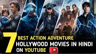 Top 7 Best SciFi Adventure Hollywood Movies On YouTube  Hollywood Movie On Hindi [upl. by Aicilla]