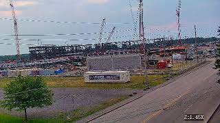 Buffalo Bill NFL New Stadium Construction Live Cam [upl. by Anined]