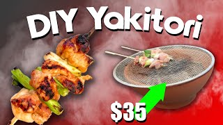 Make a DIY Yakitori Grill and Chicken Recipe [upl. by Ehrenberg157]