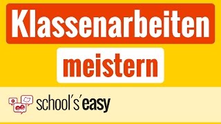 Klassenarbeiten meistern  Entspannt und ohne Nervosität [upl. by Jegger418]