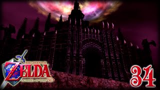 Zelda Ocarina of Time 3D  Cap34 El Castillo de Ganon [upl. by Memberg]