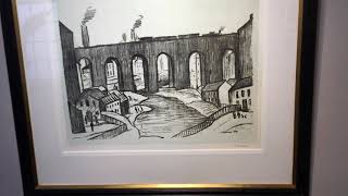 LS LOWRY  THE VIADUCT SALFORD [upl. by Schmeltzer]