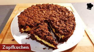 Omas Zupfkuchen Rezept  Russischer Zupfkuchen Quarkkuchen schnell und einfach gebacken [upl. by Asiluj]