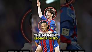 Messi’s first Barca goal assisted by Ronaldinho was pure magic shorts messi ronaldinho [upl. by Dorree]