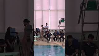 백선진 1m springboard diving [upl. by Roanna]