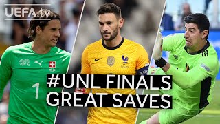 🧤 SOMMER LLORIS COURTOIS  Great UNL Finals SAVES [upl. by Cowey]