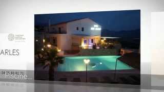 HOTEL ILE ROUSSE  Hotel Chez Charles  Tel  04 95 60 61 71 VIDEO  Hotel Ile Rousse [upl. by Imat]