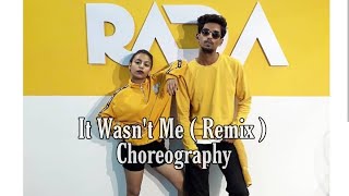 quotWASNT ME REMIXquot CHOREOGRAPHY  TEAM RADA  SUMEET X PREETI [upl. by Caasi380]