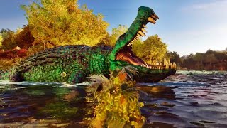 Domei 2 Deinosuchus  Ark Survival Ascended PVE Official Theisland ARKASA [upl. by Thebault]