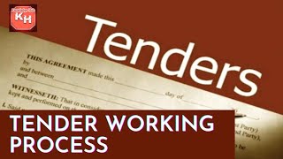 Tendering Process I Tender Working ProcessI How To Do Tender Working I Tender Estimation I Tenders [upl. by Bokaj]