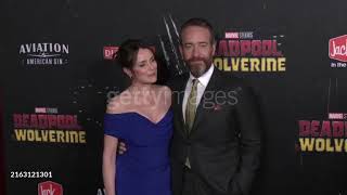 Keeley Hawes Matthew Macfadyen and Ryan Reynolds  quotDeadpool and Wolverinequot World Premiere [upl. by Rodnas92]