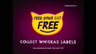 Whiskas Cat Food quotLabelsquot Advert 1997 [upl. by Uzial]