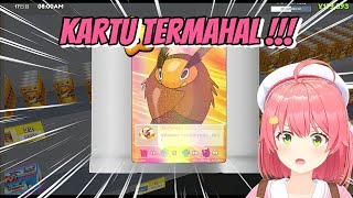 REAKSI MIKOCHI PERTAMA KALI DAPAT KARTU TERMAHAL DI TCG CARD SHOP SIMULATOR [upl. by Ahsinek]