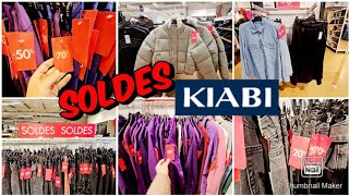 KIABI SOLDES JUSQUÀ 70 JANVIER 2024 [upl. by Eatton536]