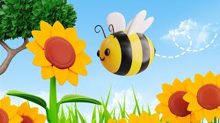 Nursery Rhymes Bee Song  Nursery Rhymes for Kids  Bee Song For Kids [upl. by Ahsemo]